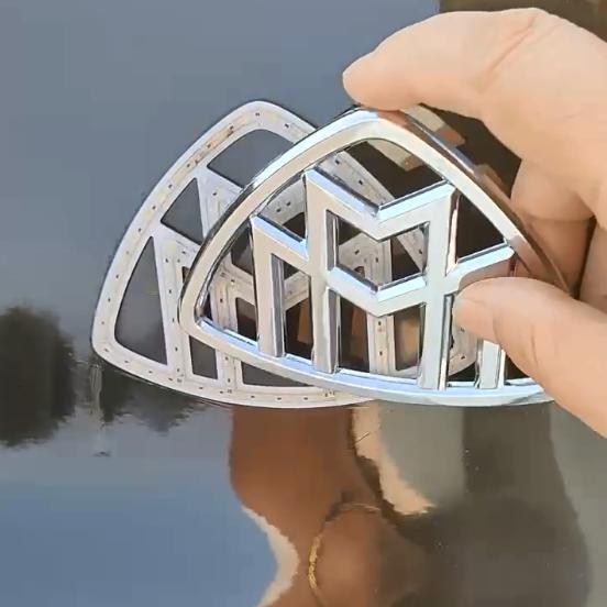 เหมาะสําหรับ Mercedes-Benz Maybach S480 S580 S680 Maybach Luminous ด้านข้างฝาครอบมาตรฐาน Luminous โค