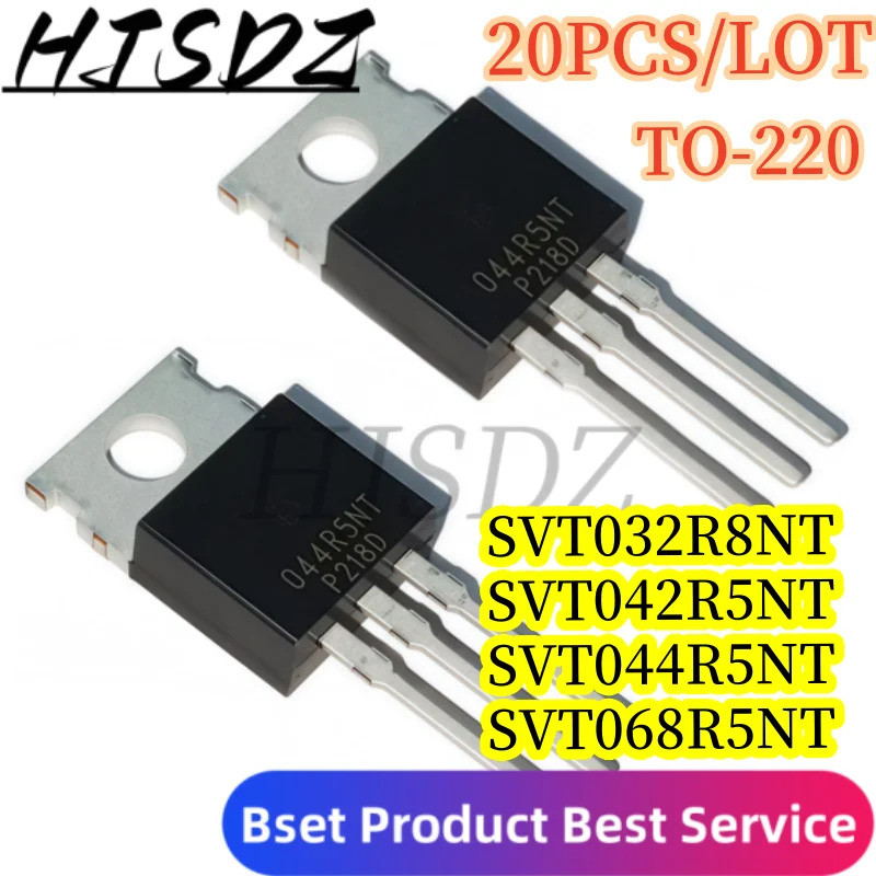 5PCS SVT032R8NT SVT042R5NT T044R5NT SVT068R5NT TO-220 ทรานซิสเตอร์เอฟเฟกต์ภาคสนาม