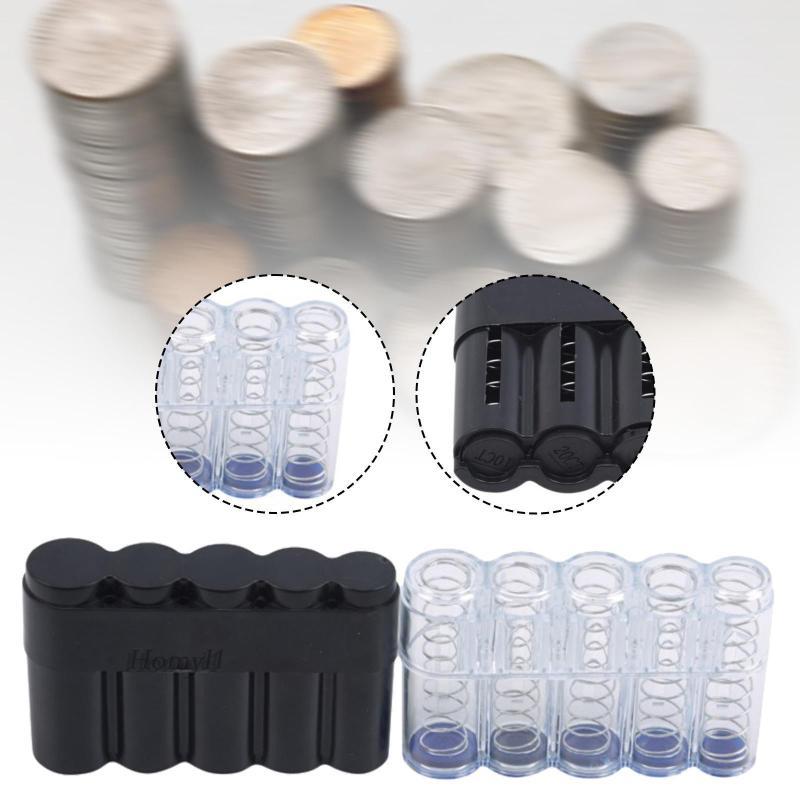 [Homyl1] เครื่องจ่ายเหรียญ 10ct, 20ct, 50ct, 1euro, 2 Euro Collectible Change Holder
