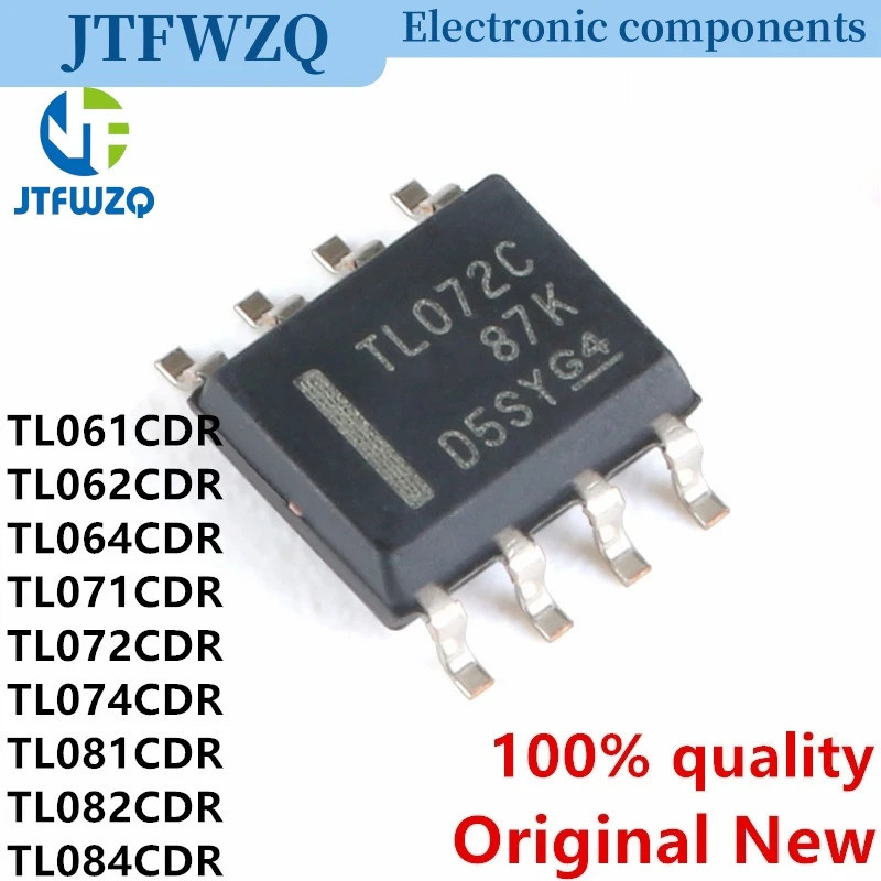 5PCS TL072CDR TL072C SOP TL072 TL072CDT TL061CDR TL062CDR TL064CDR TL071CDR TL074CDR TL081CDR TL084C