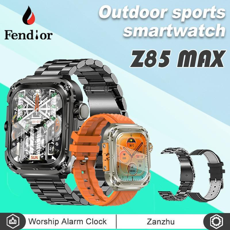 Cod&Local Smart Watch, Z85 MAX, Fitness Tracker, NFC, หน้าจอสัมผัสเต็มรูปแบบ, จอภาพกีฬาและสุขภาพ, เข
