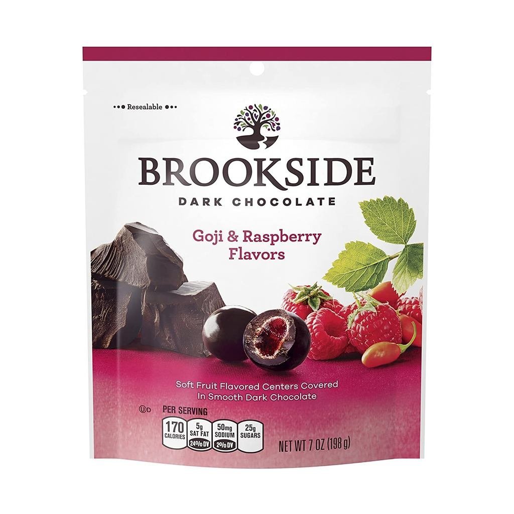 Brookside Dark Chocolate Candy, Goji & Raspberry 198 g from Usa Bbf 07/2026