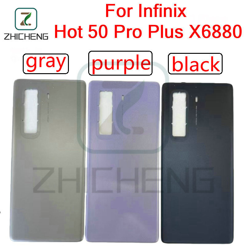 สําหรับ Infinix Hot 50 Pro Plus X6880 ฝาหลังแบตเตอรี่ด้านหลังประตูกรณีแผง