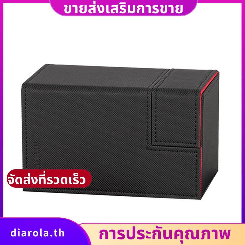 Card Deck Case/Card Deck Storage Box 100+ TCG Card Box Deck Case Card Protector Top Side-Loading Dec