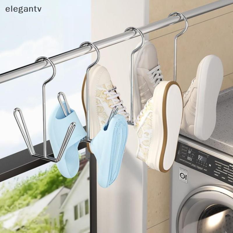 เช่น 1/4ชิ้นสแตนเลสยู-รูปรองเท้าอบแห้ง, กันลม, แห้งเร็ว, ตะขอติดผนังประหยัดพื้นที่สําหรับกลางแจ้งและในร่มใช้ N - รูปที่ 5