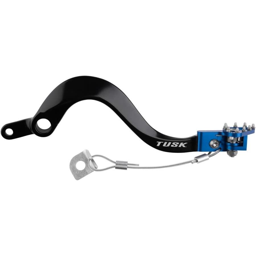 Tusk อลูมิเนียมเบรคเหยียบ Blue Tip ใช้งานร่วมกับ Kawasaki KX250 2021-2025/KX450F 2006-2025/KX250 X 2