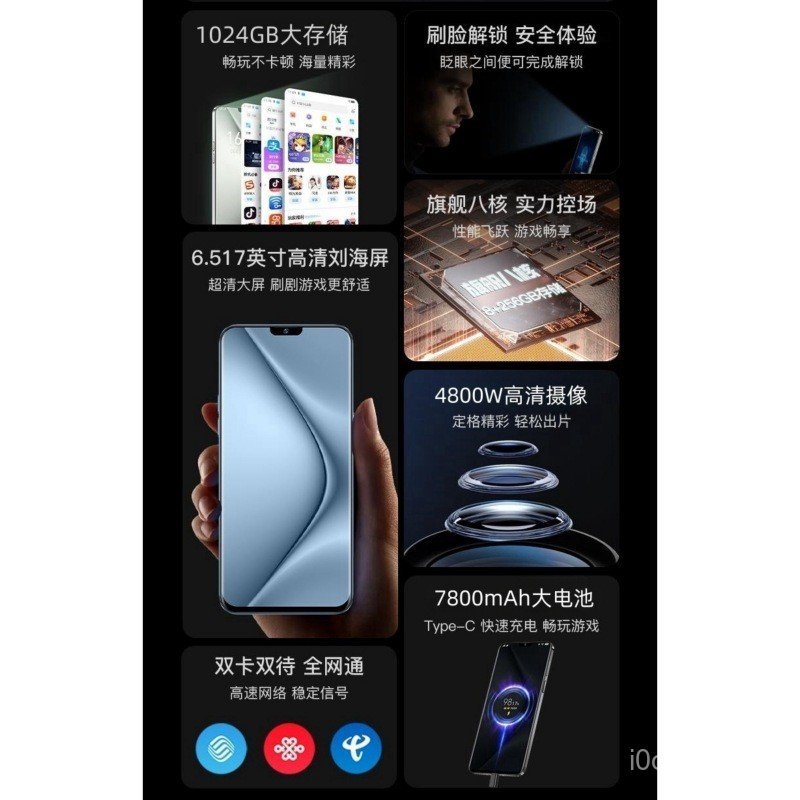 ยี่ห้อใหม่อย่างเป็นทางการของแท้ SP70Pro + Full Netcom 5G Black Shark Snapdragon 888 สมาร์ทโฟน Androi