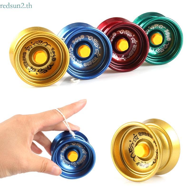 Redsun2 Fasciating Alloy Yo-Yos สําหรับผู้เริ่มต้นผู้ใหญ่วัยรุ่นเด็กขั้นสูง Yoyo Players