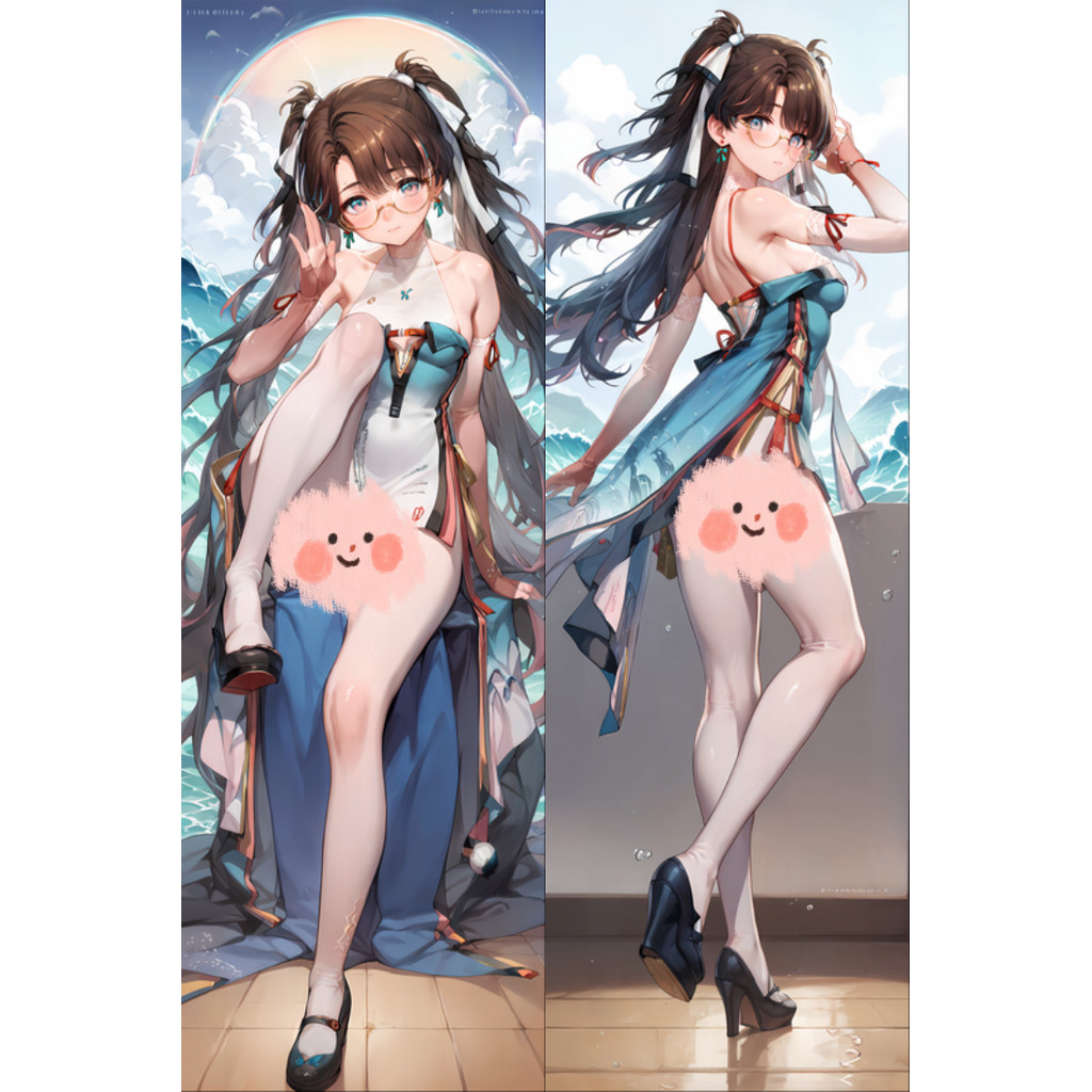 Wuthering Waves Zhezhi อะนิเมะ Dakimakura กอดหมอน Body Case Otaku Sleepy หมอนครอบคลุม