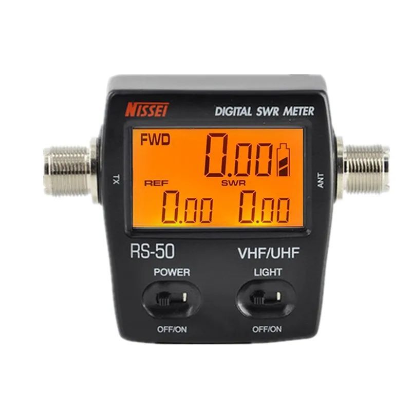 ใหม่ Rs-50 120w 125-525 Mhz Digital Swr Meter Swr Power Watt Meter Vhf Uhf