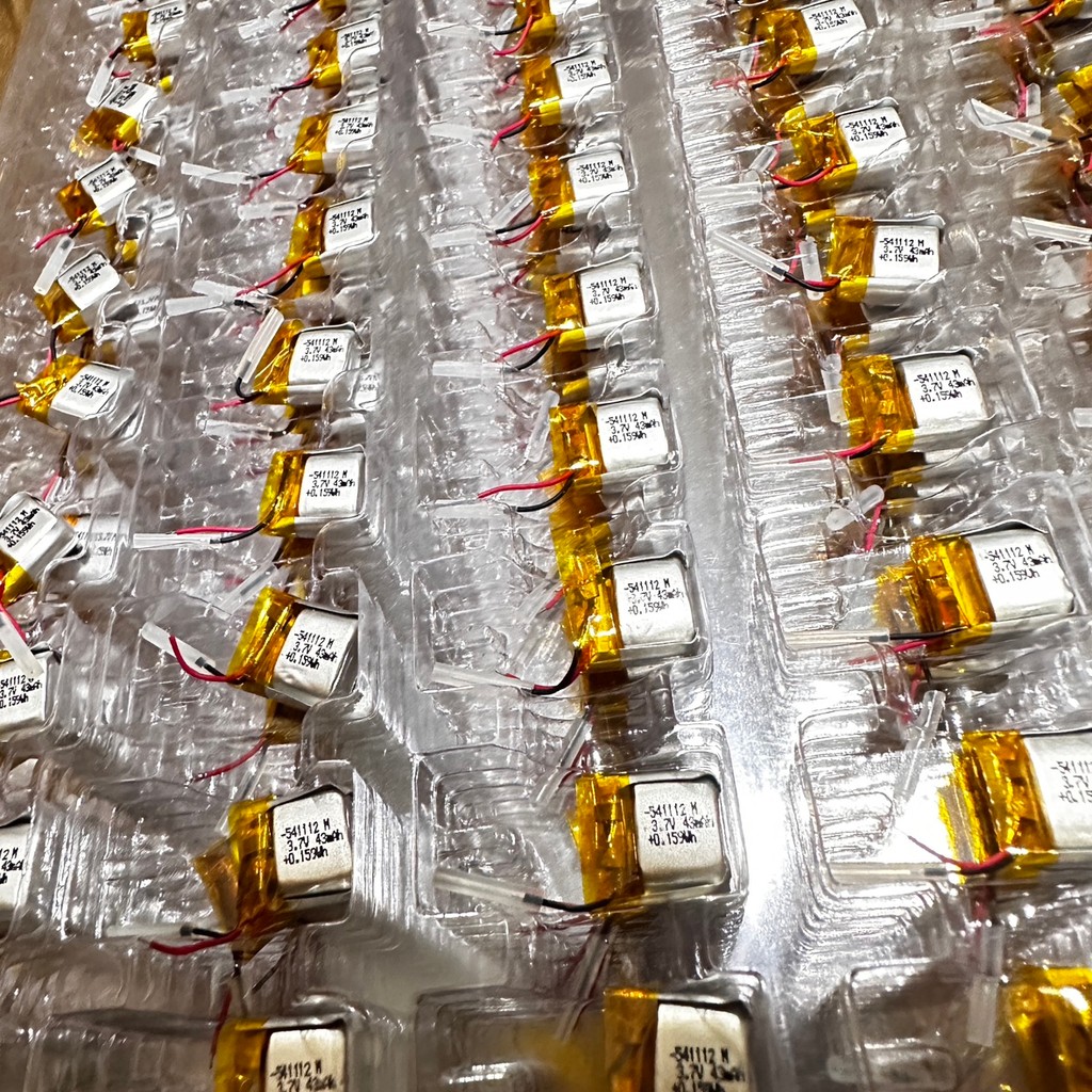 Brand New541112แบตเตอรี่ชุดหูฟังบลูทูธ 3.7โวลต์ โพลีเมอร์แบตเตอรี่ลิเธียมไมโครในตัวบลูทูธ tws แบตเตอ