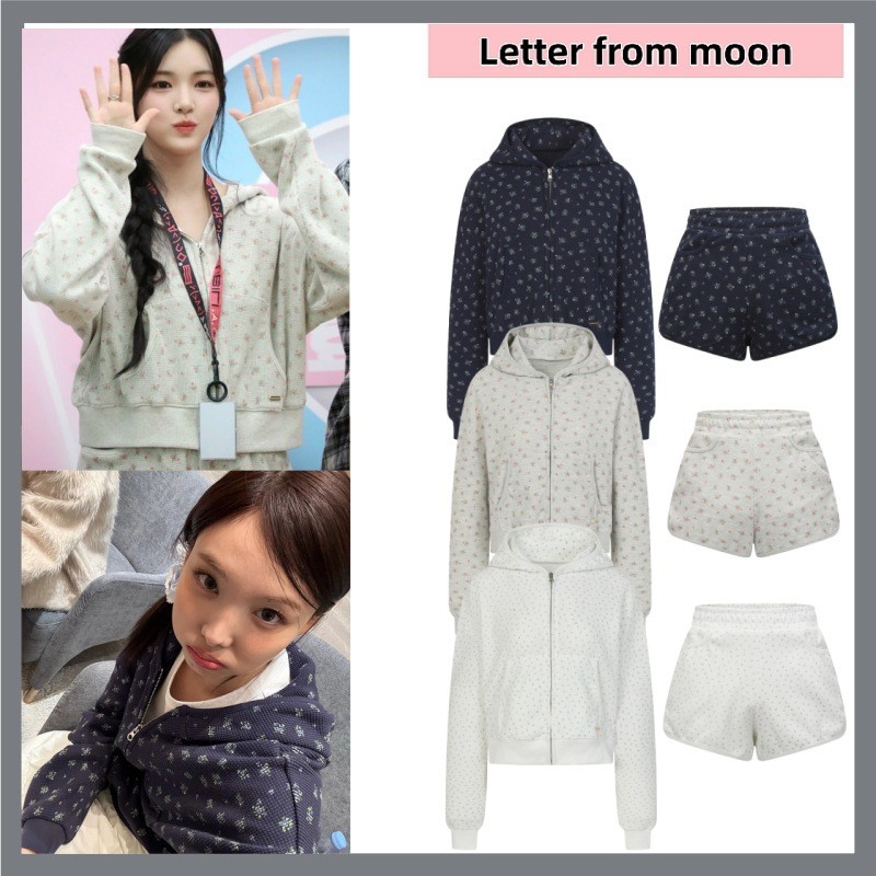 ชุดเสื้อกั๊กลมพร้อมหมวกและshorts สำหรับหญิง จากSR-STUDIO