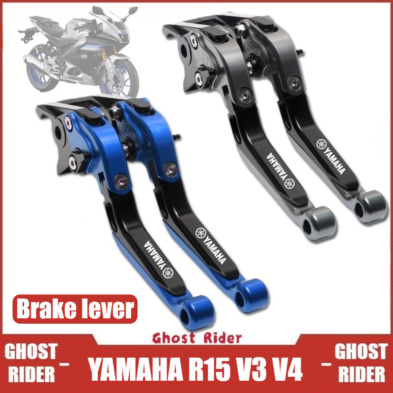 สําหรับ YAMAHA YZF R15 V3 V4 MT15 ดัดแปลง CNC พับคลัทช์เบรคคันโยก Racing Handlebar ชุดอุปกรณ์เสริม