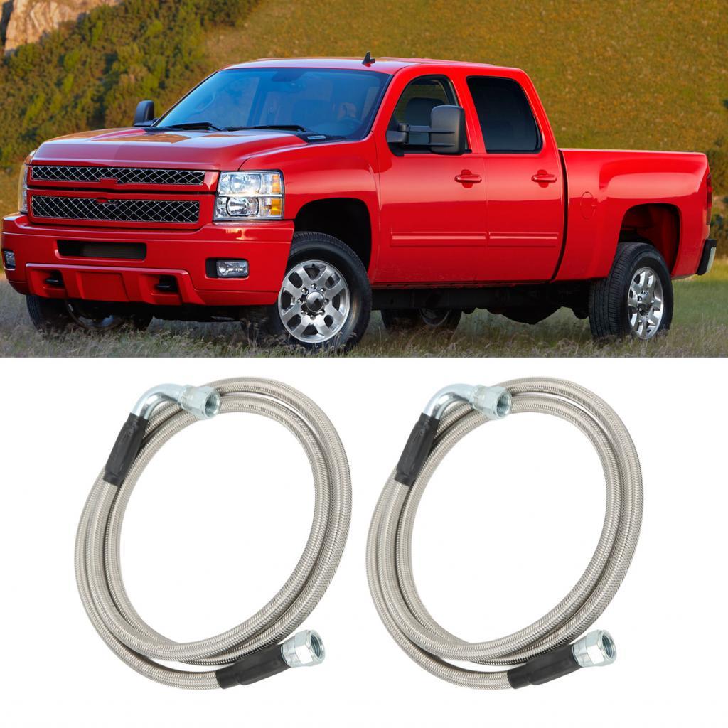 Yohooo CFTGIW Transmission Cooler ท่อโลหะ Cooling Lines Fitting Kit สําหรับ TH350 700R4 TH400 4L80E 