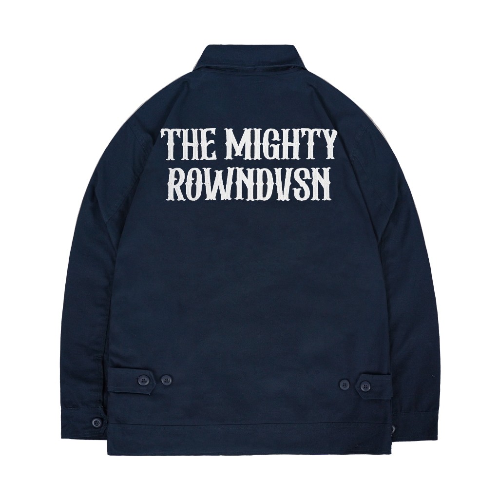 Rown Division Stockroom Deck Jacket - Rowndvsn Orami Navy Canvas Jacket