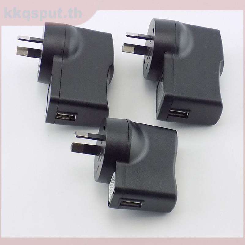 Universal Australia AU ปลั๊กอะแดปเตอร์ 5V 1A 2A 3A USB Wall Charger แหล่งจ่ายไฟ Travel Adapter ชาร์จ