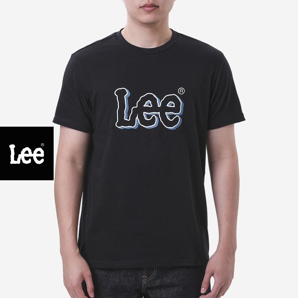 LEE เสื้อยืดแขนสั้นผู้ชาย รุ่น LE F125MTSSF30 สีดำ
