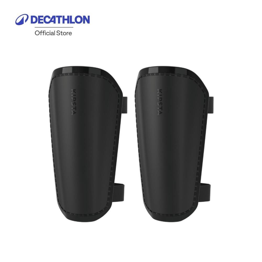 Decathlon Kids' Football Shin Pads F100 สนับแข้งใส่เล่นฟุตบอลสำหรับเด็ก รุ่น F100 - Black