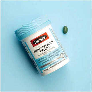 Swisse Celery 5000mg 50 Capsules เมล็ดผักชีฝรั่งสกัด คื่นช่าย ขึ้นค่าย คื่นฉ่าย