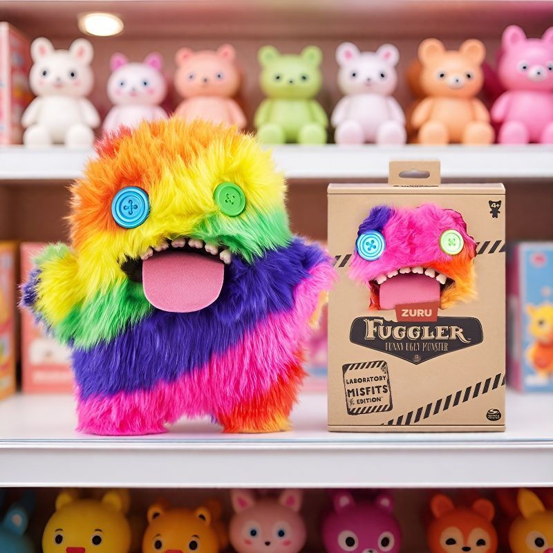 【พร้อมส่ง】fuggler โมเดล พวงกุญแจ ตุ๊กตา พวงกุญแจ พวงกุญแจ fuggler funny ugly monster fuggler spongeb