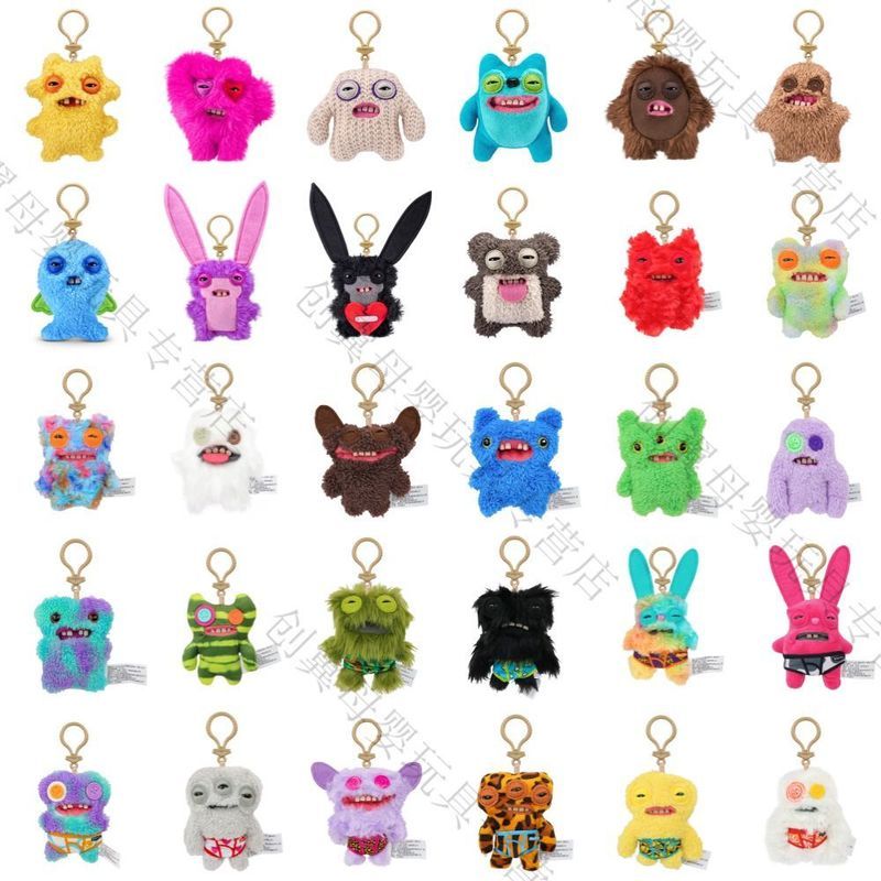【พร้อมส่ง】fuggler โมเดล พวงกุญแจ ตุ๊กตา พวงกุญแจ พวงกุญแจ fuggler funny ugly monster fuggler spongeb