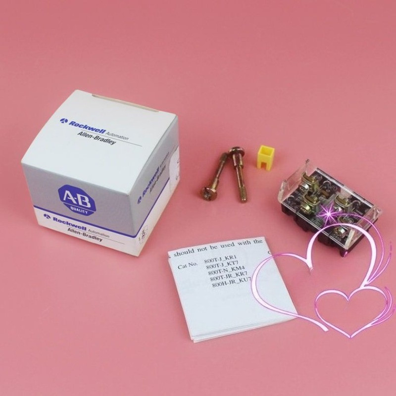 Allen-Bradley 800T-XA4 ของแท้จาก USA ชุดหน้าสัมผัสเสริม 2NC สำหรับปุ่มกด 802T คุณภาพสูง ความทนทาน