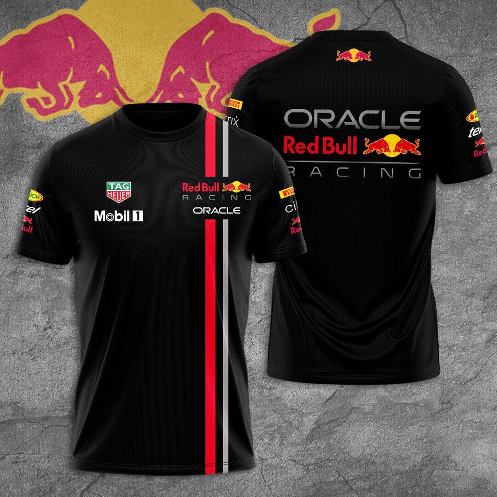 เสื้อยืด Haoya และ Red Bull Racing 2022 สำหรับแฟนคลับ Red Bull F1 และ Formula One
