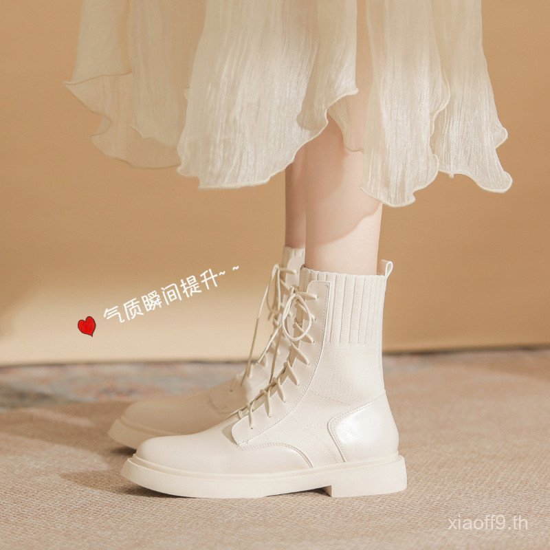 Gomini รองเท้าผู้หญิง สไตล์ใหม่สำหรับหน้าฝนและหน้าหนาว มีความ breathable ระบายอากาศได้ดี เครื่องแต่ง