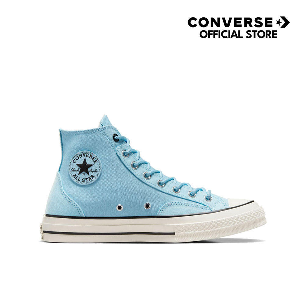 CONVERSE รองเท้า CHUCK 70 COURT WORN HI BLUE ผู้ชาย A07445CM_U4BLXX