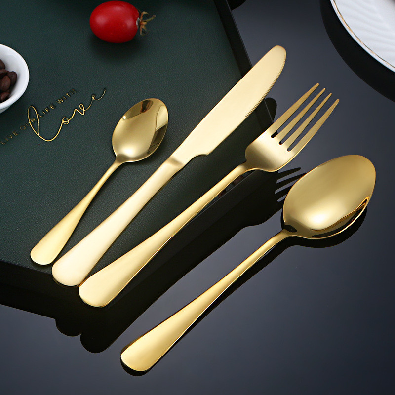 Sanli มีด ส้อม ช้อนส้อมสแตนเลส ช้อนโรงแรม ช้อนหนา ช้อนส้อม เครื่องใช้บนโต๊ะอาหารสาธารณะ - รูปที่ 3