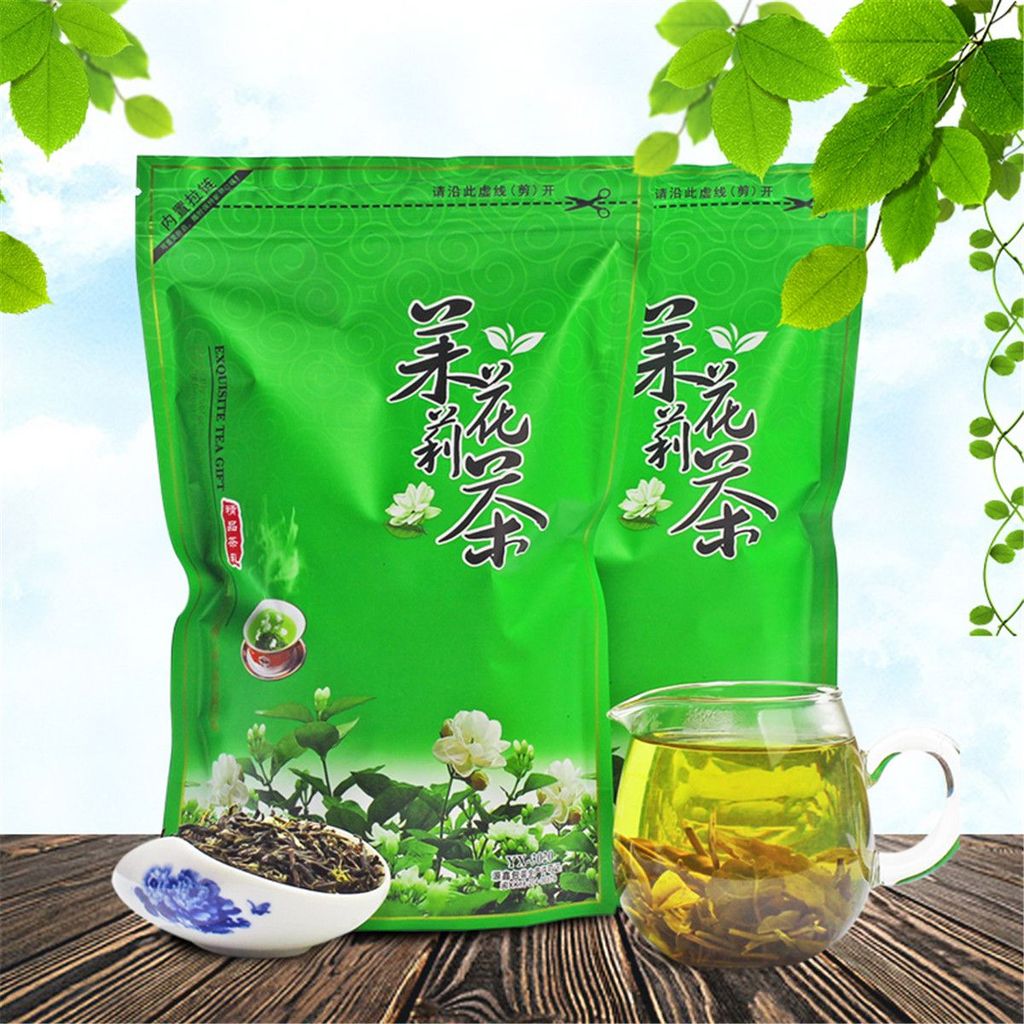 ถุงชามะลิ Guangxi Heng County 2025 ชาใหม่ชาเขียว Ration Tea Bulk Strong Fragrance ประเภท 11.21.4