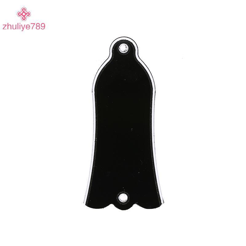 <zhuliye789> 2 หลุมBell-shaped PVC Truss Rod Cover Plate Scroll Plateสําหรับกีตาร์CK Nice