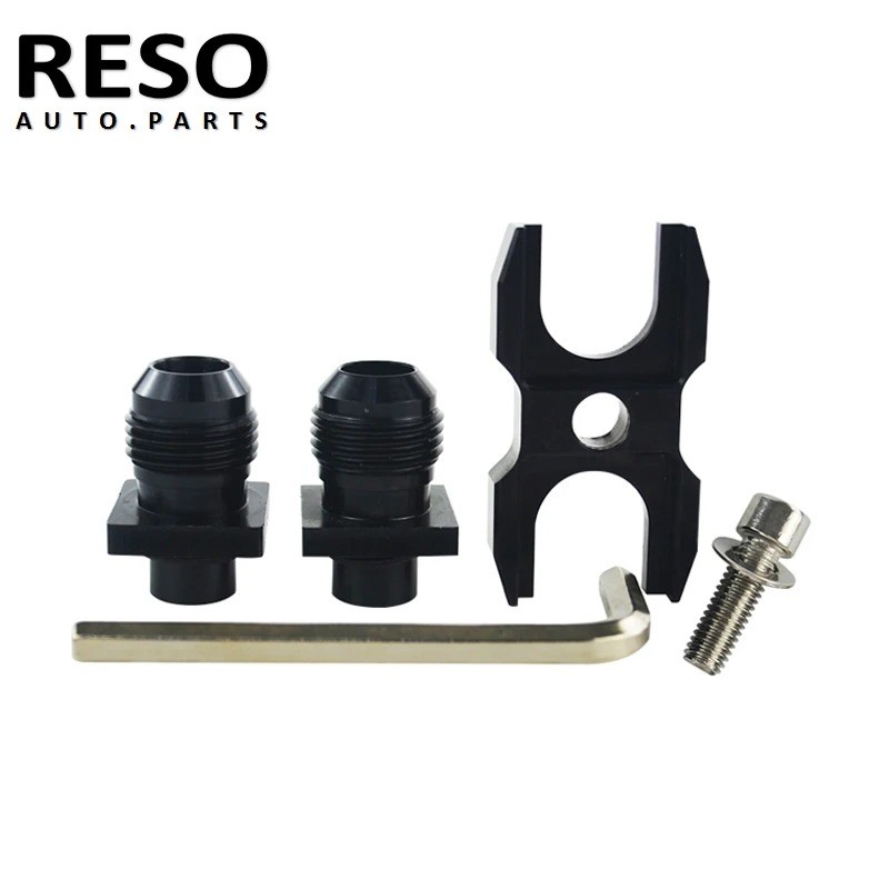 RESO AN10 Air Oil Cooler Adapter Fitting Kit สําหรับ BMW E36 E46 Euro E82 E9X 135/335 E46 M3 E90 E92
