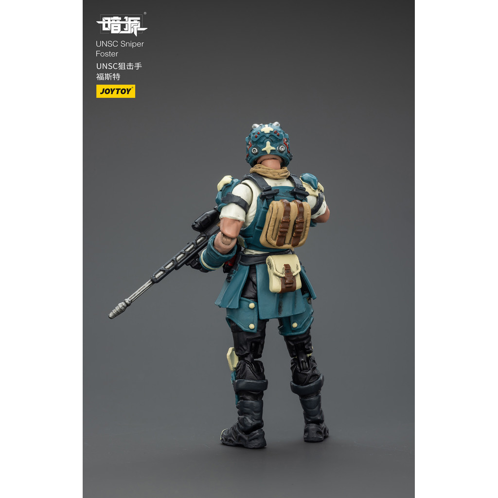 JOYTOY Dark Source UNSC Sniper Foster ตัวเลขการกระทําตุ๊กตาคอลเลกชันของขวัญตกแต่ง Original รุ่นรวบรว