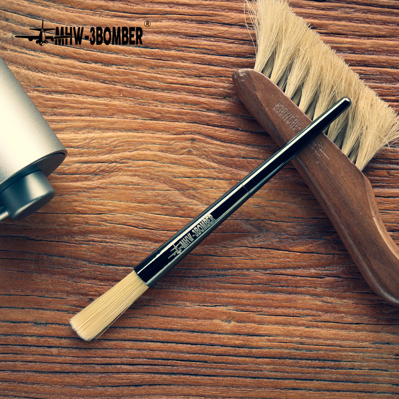 MHW-3BOMBER Bomber แปรงกาแฟเครื่องบดแปรงทําความสะอาดอลูมิเนียมแปรงทําความสะอาดหัวแปรง PET