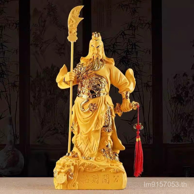 Guan Gong รูปปั้น Guan Yu Guan ตกแต่งสํานักงานห้องนั่งเล่นตกแต่งในครัวเรือน Guan Erye บูชา CGU2