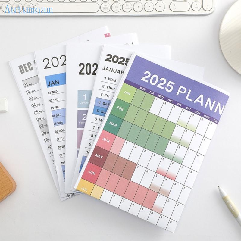 AUTU 2025 Home Office Wall Planner ปฏิทิน 2025 Wall Planner ตั้งแต่ 01 2025 ถึง 12 2025