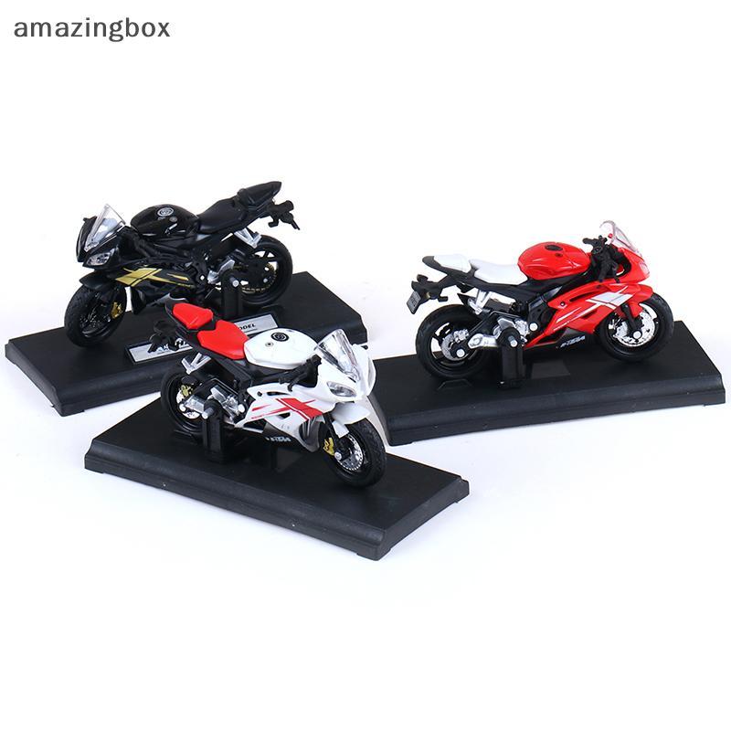 ABTH 1:18 Yamaha YZF-R6 YZF R6 Blue MOTORCYCLE BIKE DIECAST ของเล่น
 วารี่