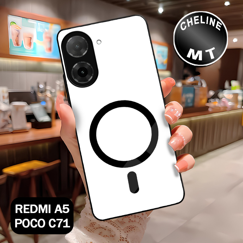 ( XX 2) glossy glitter Softcase สําหรับ Poco C71 4G l Redmi A5 4G l ล่าสุด l อะนิเมะ motif ปลอก l บท