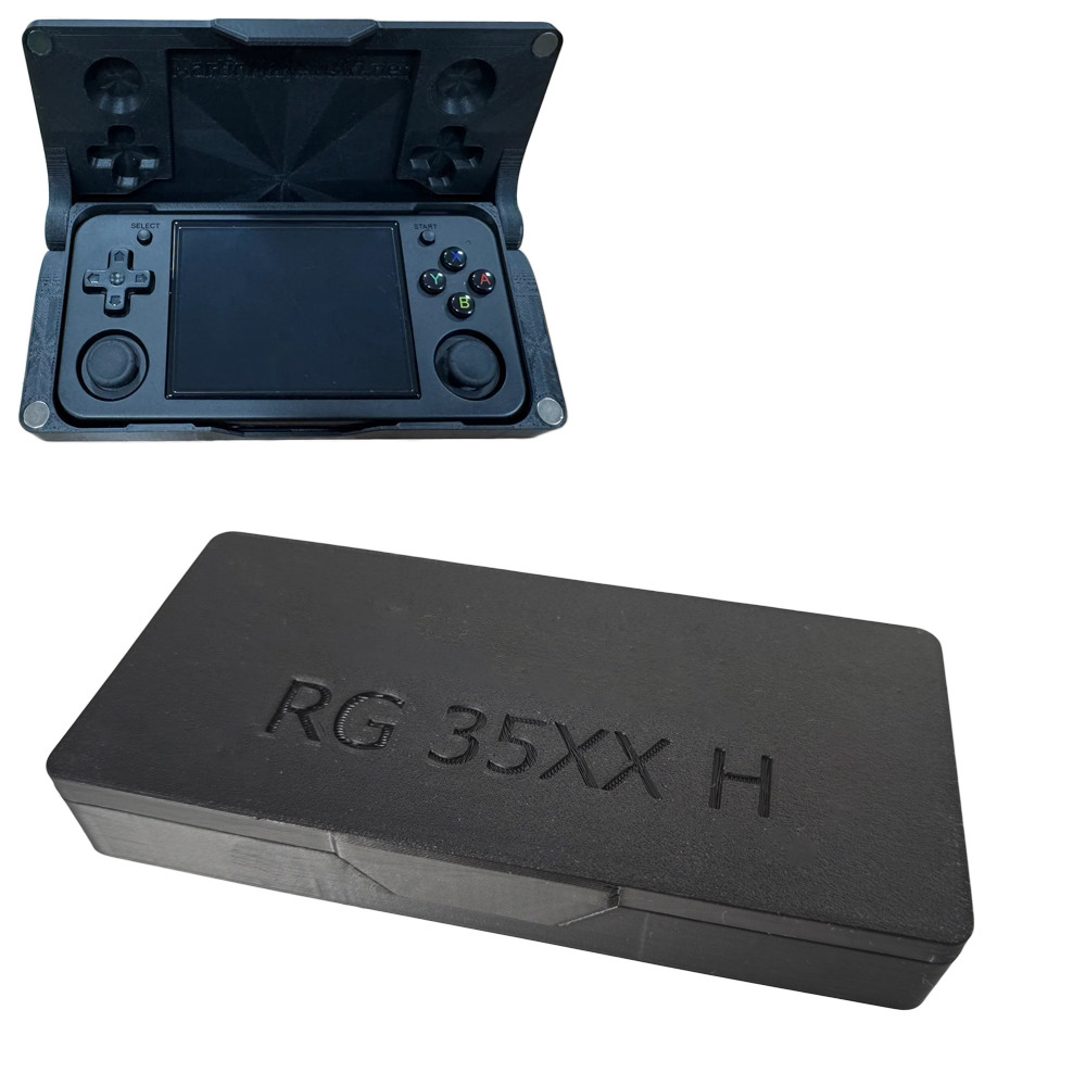 เคสป้องกัน Hard Carrying Cover สําหรับ Anbernic RG 35XX H เกมคอนโซล, แบบพกพา Travel Storage Organize