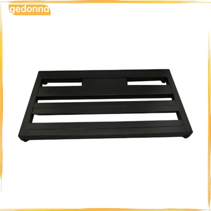 [gedonna] Aluminium Guitar Effect Pedal Board&Adhesive Tape สําหรับชิ้นส่วนกีตาร์ไฟฟ้า