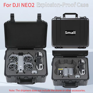 สําหรับ DJI NEO2 Standard Kit เคสป้องกันการระเบิด, เคสแบบพกพา, กล่องเปลือกแข็งเหมาะสําหรับ Storing RCN3 รีโมทคอนโทรลและฮับชาร์จ