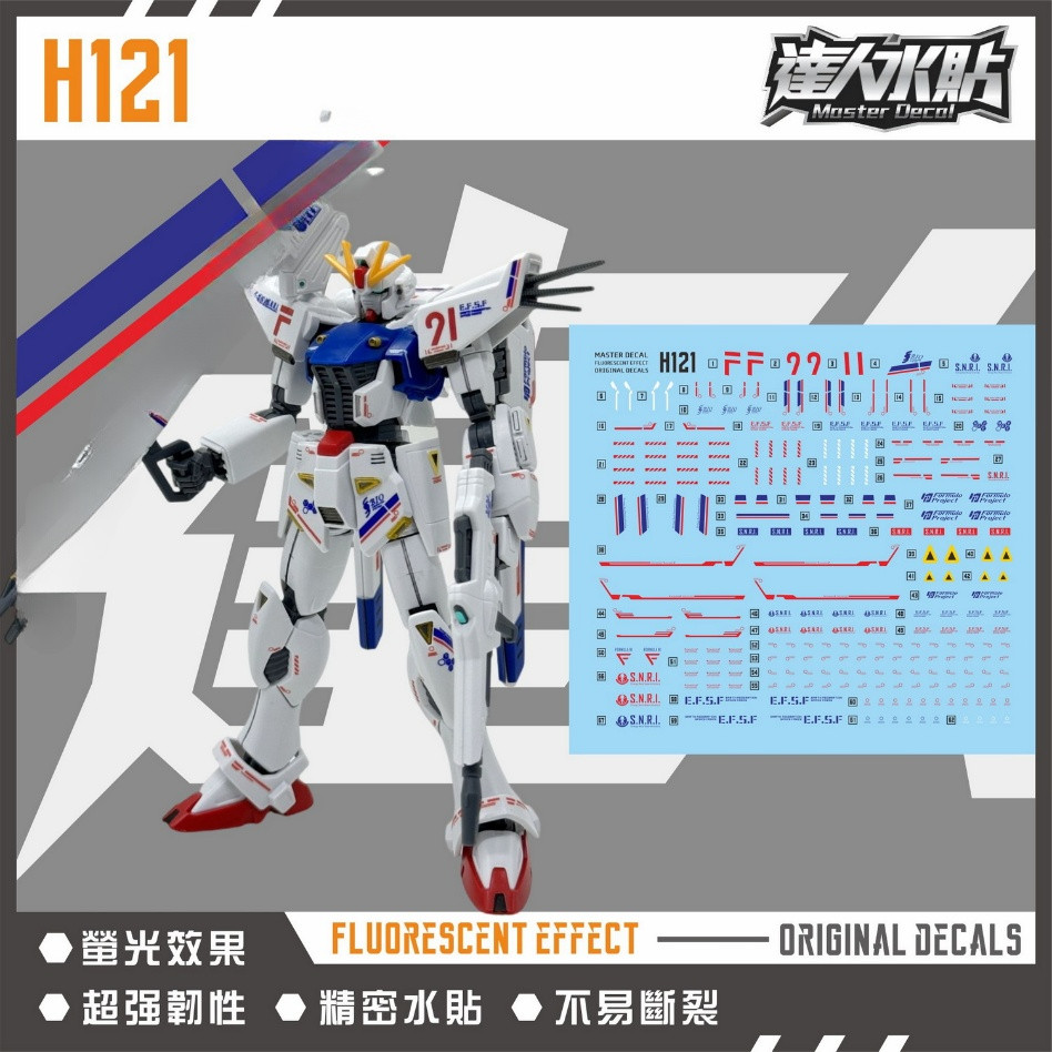 MASTER HG F91 H121 Water Slide Decal (ไม่รวมชุด)