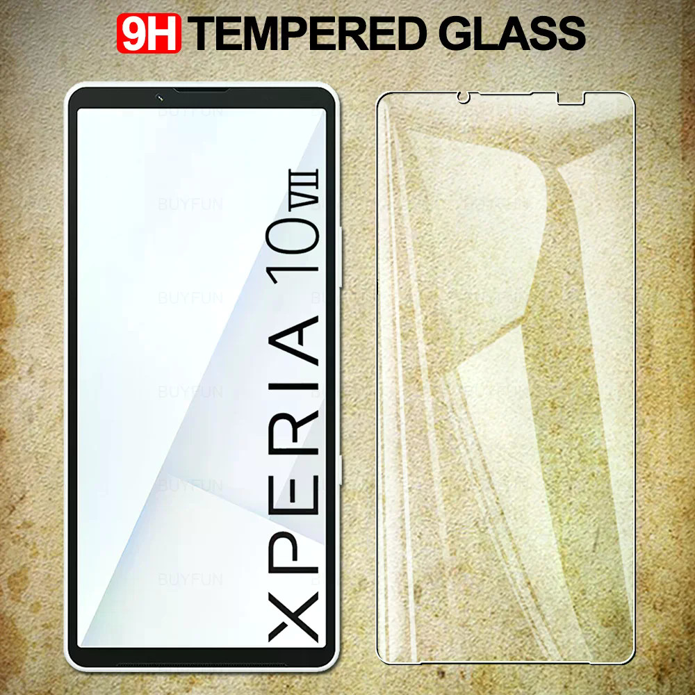 Xperia 10 VII เต็มกาวป้องกันหน้าจอสําหรับ Sony Xperia 10 VII 5G 2025 Xperia 10VI 1 VII VI 9H กระจกนิ