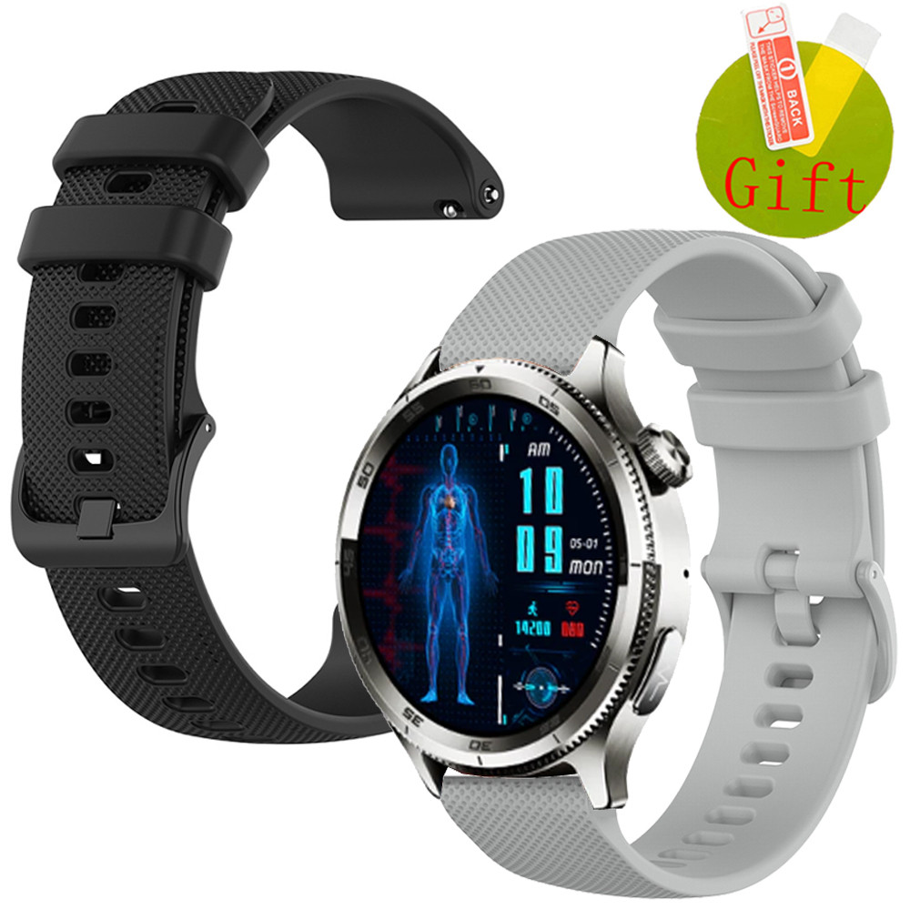 Aolon ECG PULSE สายรัดข้อมือซิลิโคนสําหรับ Aolon ECG PULSE สายคล้อง Smartwatch สายคล้องคออุปกรณ์เสริ