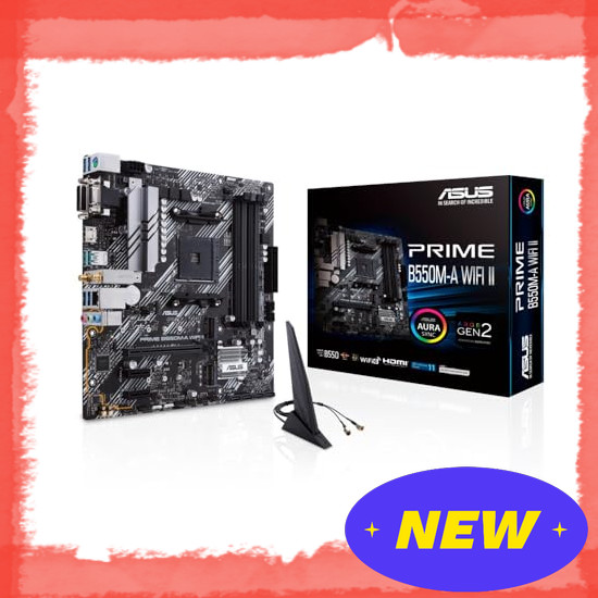 Direct From Japan ASUS PRIME B550M-A WIFI II AMD Ryzen 5000 series AM4 compatible mATX motherboard w