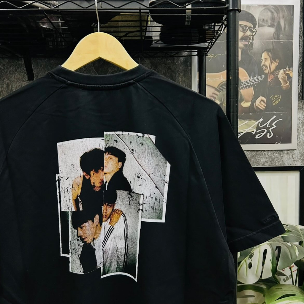 เสื้อยืด THREEMANDOWN | III Whashed Black T - shirt “Unpredictable Collection Monster Fest 2025”#Thr