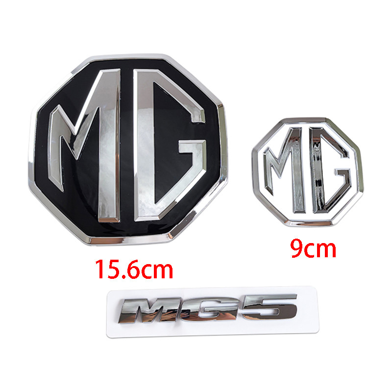 MG MG5 Logo Replacement Logo วัสดุ ABS หน้าและหลัง