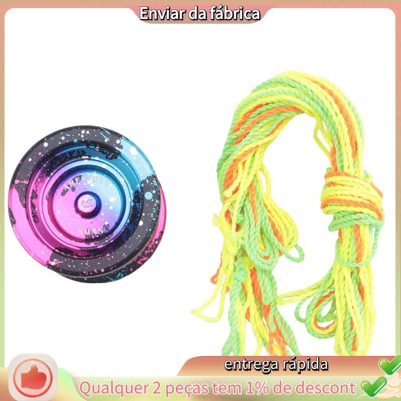 AO1 ใหม่ผีเสื้อโลหะอลูมิเนียม Yoyo Professional 10 Ball Kk แบริ่งความเร็วสูง Yo ของเล่นคลาสสิก 4