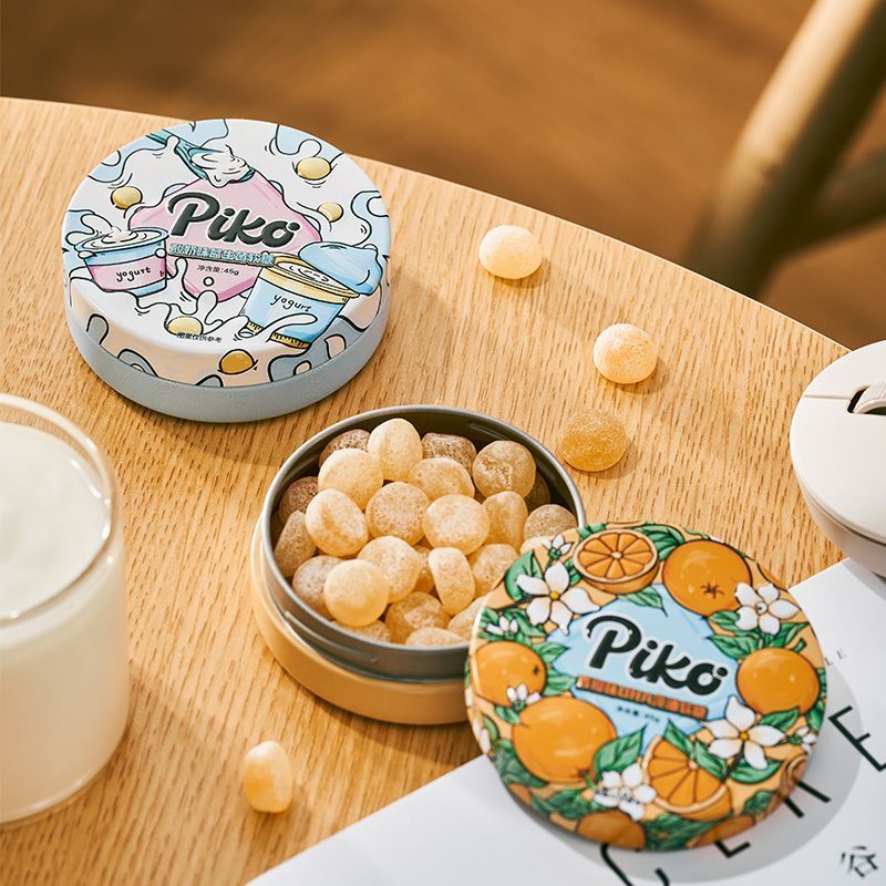 PIKO Probiotic Gummy Office Snack Fruit Office Snack ผลไม้ Lanhuadou.my20251114
